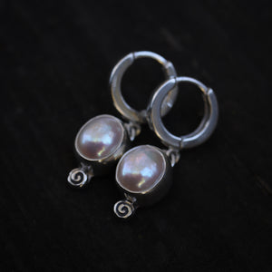 Spiral Hoop Earrings