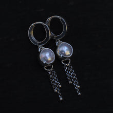 Load image into Gallery viewer, Cascade Hoop Earrings