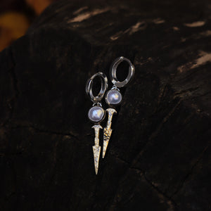 Dagger Hoop Earrings