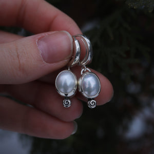 Spiral Hoop Earrings A