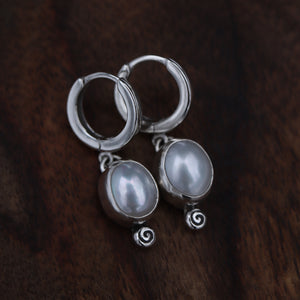 Spiral Hoop Earrings A