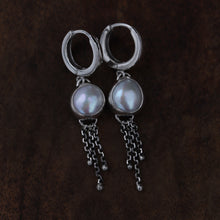 Load image into Gallery viewer, Cascade Hoop Earrings B