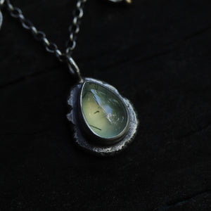 Kelpie Necklace • Prehnite