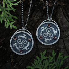 Load image into Gallery viewer, Celtic Hare Medallions