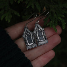 Load image into Gallery viewer, Gravestone Earrings 𖤐 Made To Order
