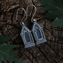 Load image into Gallery viewer, Gravestone Earrings 𖤐 Made To Order